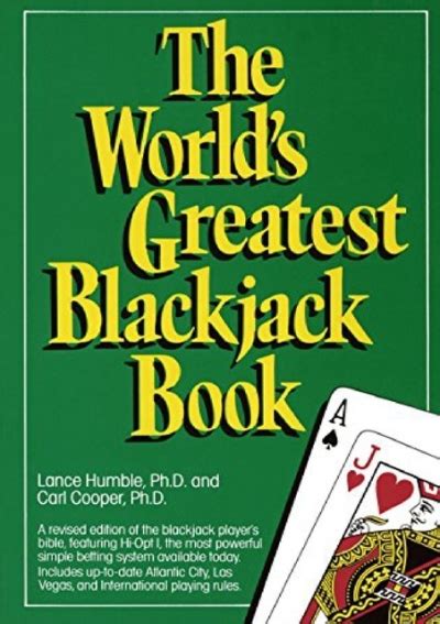 the world's greatest blackjack book pdf free download|The World's Greatest Blackjack Book by Lance Humble (ebook).